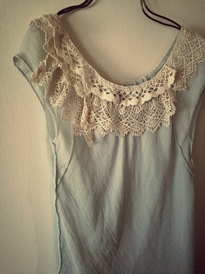 レースシャツ width=